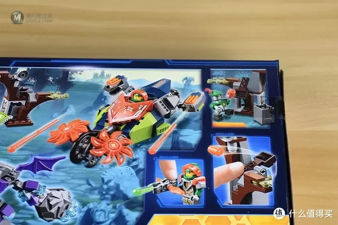 LEGO 乐高 Nexo Knights 篇十一：欢乐6·1   70358 阿隆的战车