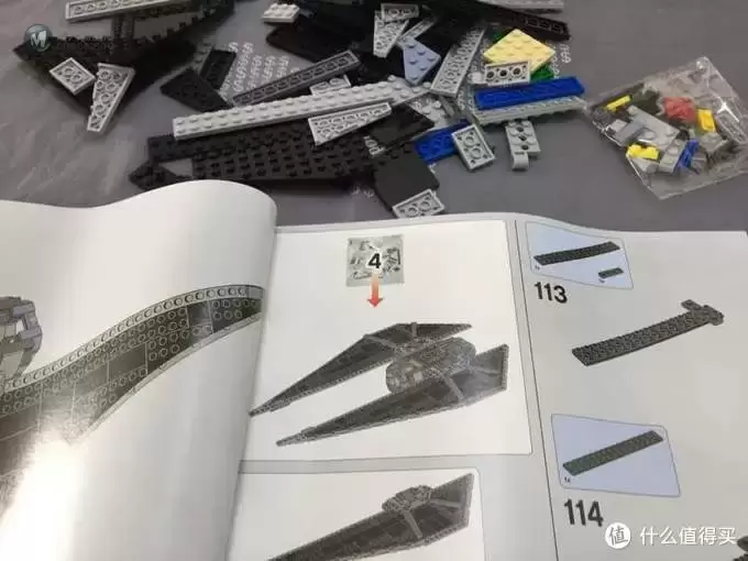 LEGO乐高星球大战钛战机拼装全记录