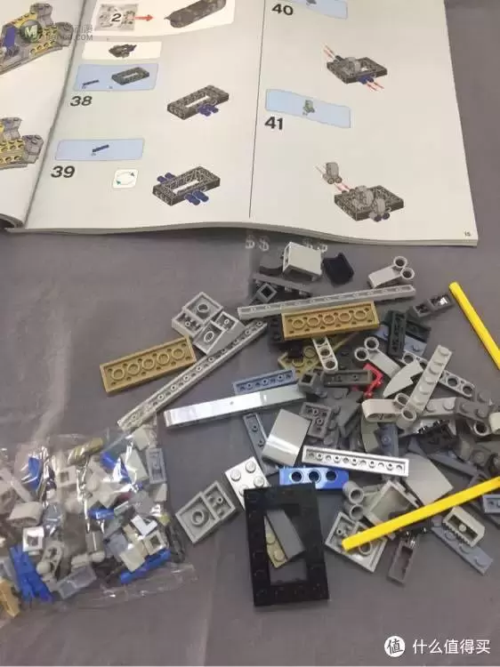 LEGO乐高星球大战钛战机拼装全记录