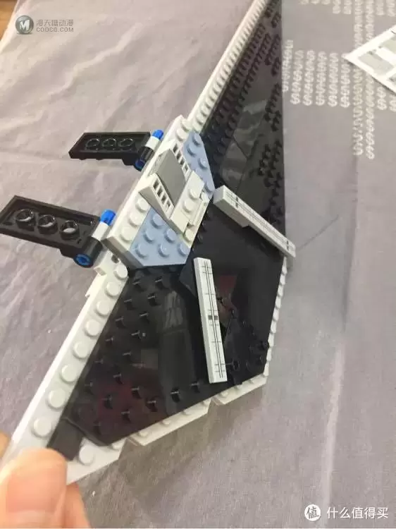 LEGO乐高星球大战钛战机拼装全记录