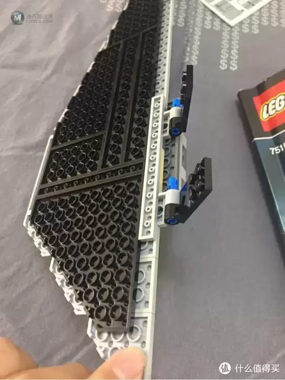 LEGO乐高星球大战钛战机拼装全记录