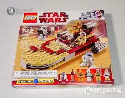 kk的lego博物志 篇四：#本站首晒#年轻人，要不要和我学绝世武功？lego 星战 75173 卢克飞车