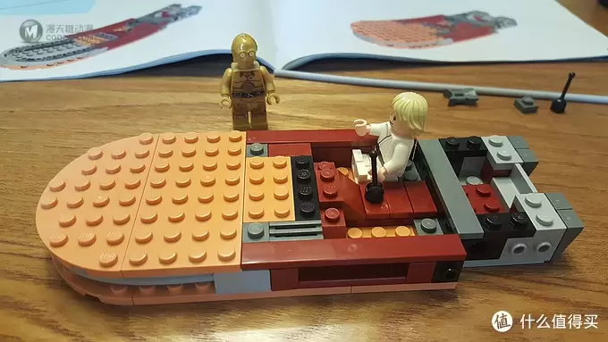 kk的lego博物志 篇四：#本站首晒#年轻人，要不要和我学绝世武功？lego 星战 75173 卢克飞车