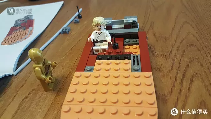 kk的lego博物志 篇四：#本站首晒#年轻人，要不要和我学绝世武功？lego 星战 75173 卢克飞车