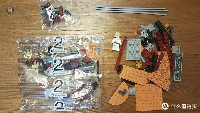 kk的lego博物志 篇四：#本站首晒#年轻人，要不要和我学绝世武功？lego 星战 75173 卢克飞车