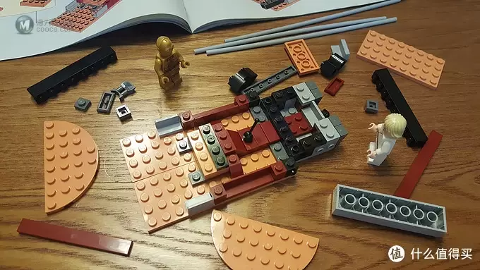 kk的lego博物志 篇四：#本站首晒#年轻人，要不要和我学绝世武功？lego 星战 75173 卢克飞车