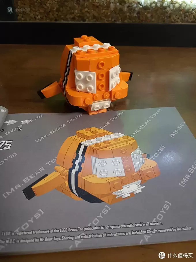 我的 LEGO 乐高 MOC系列5——小丑鱼