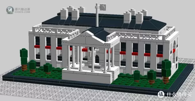 我的LEGO建筑系列 篇八：21006 White House 及亮灯改造