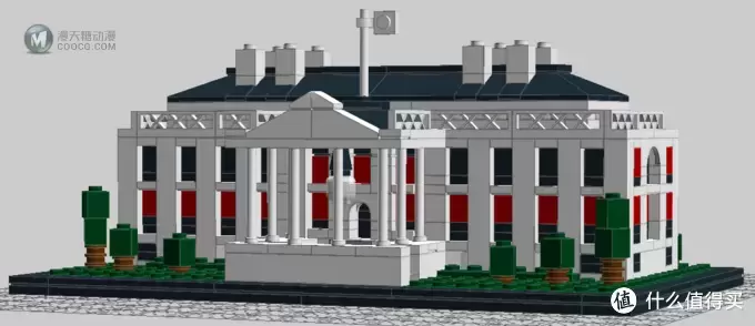 我的LEGO建筑系列 篇八：21006 White House 及亮灯改造