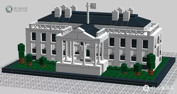 我的LEGO建筑系列 篇八：21006 White House 及亮灯改造