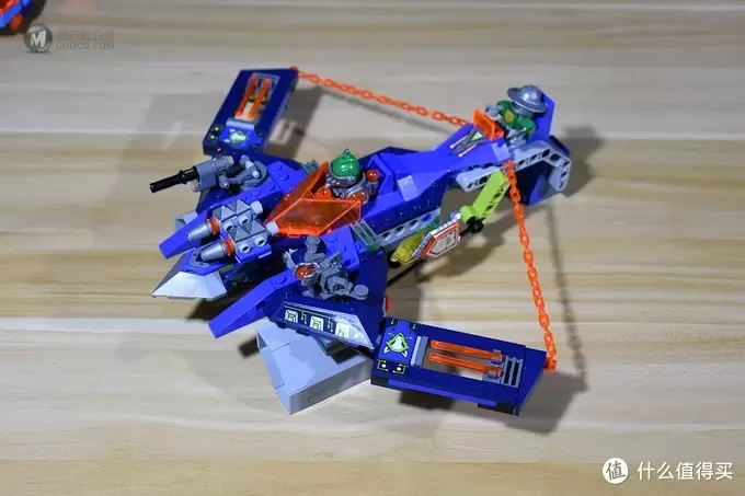 LEGO 乐高 Nexo Knights 篇十：70320  阿隆的飞天神弓战机V2