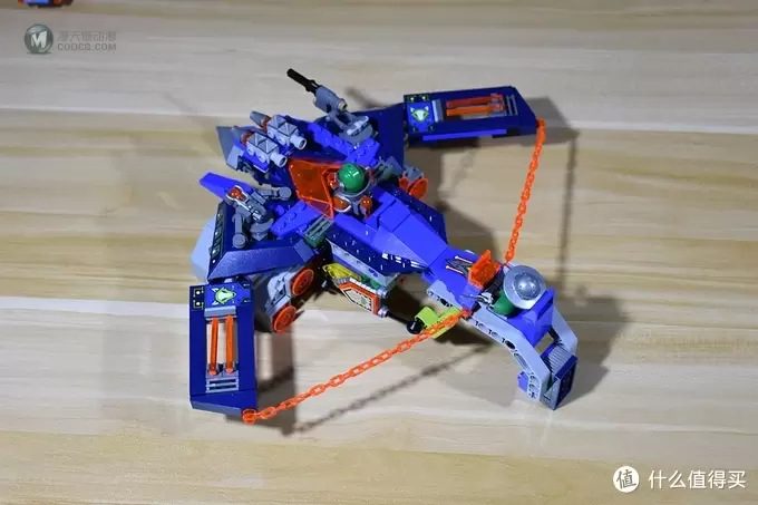 LEGO 乐高 Nexo Knights 篇十：70320  阿隆的飞天神弓战机V2