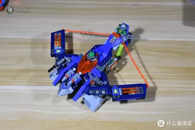 LEGO 乐高 Nexo Knights 篇十：70320  阿隆的飞天神弓战机V2