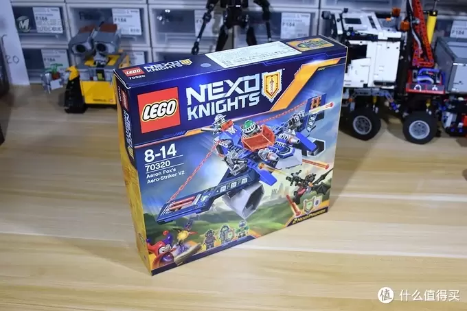 LEGO 乐高 Nexo Knights 篇十：70320  阿隆的飞天神弓战机V2