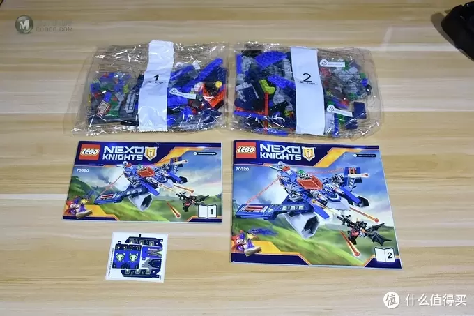 LEGO 乐高 Nexo Knights 篇十：70320  阿隆的飞天神弓战机V2