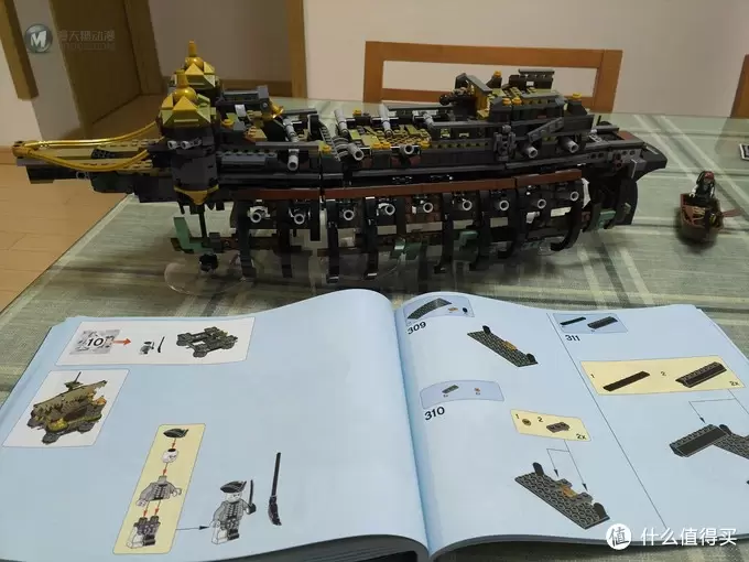 #原创新人#LEGO 乐高 71042 宁静玛丽号首晒