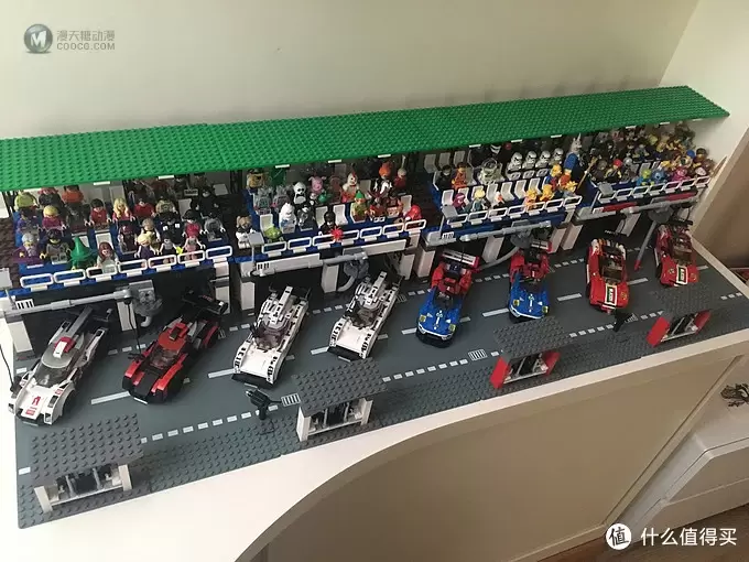 LEGO 乐高 维修站+看台+超级赛车系列