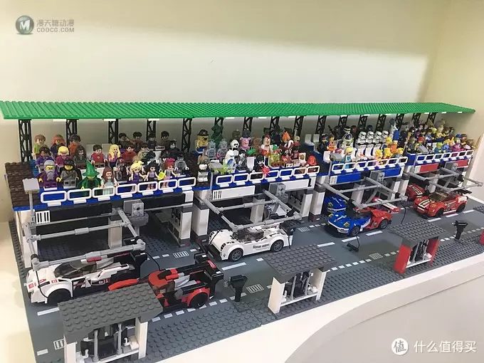 LEGO 乐高 维修站+看台+超级赛车系列