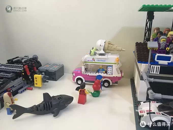 LEGO 乐高 维修站+看台+超级赛车系列