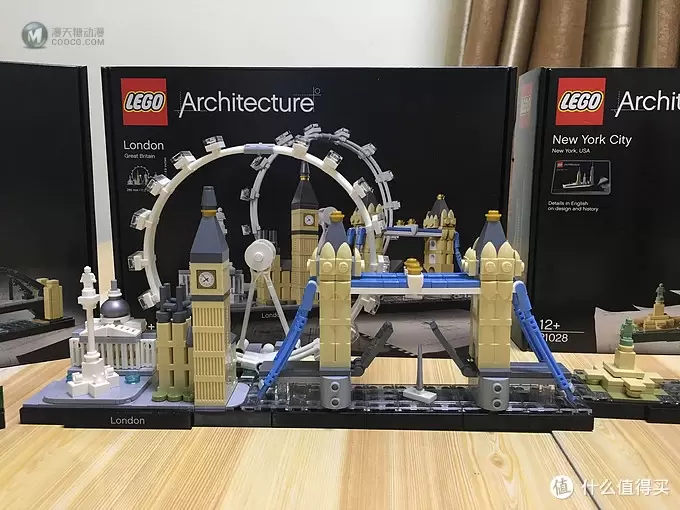 LEGO 乐高 建筑系列 + 订制立体相框展示