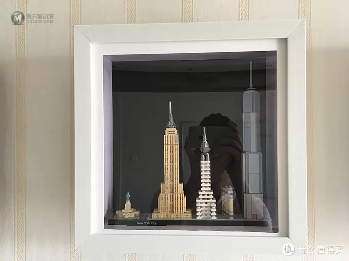 LEGO 乐高 建筑系列 + 订制立体相框展示