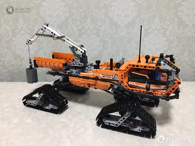 租来的乐高也能玩尽兴！LEGO Technic系列42038 极地工程卡车拼搭