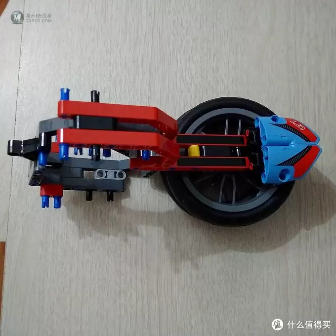 #中奖秀# 朕值到了，幸运屋 LEGO 乐高 Technic 42036 科技系列 超级摩托车 开箱