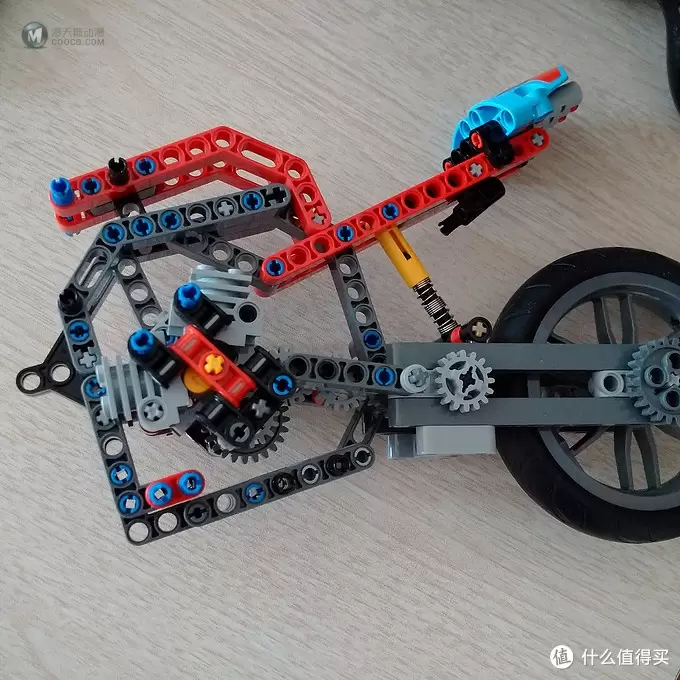 #中奖秀# 朕值到了，幸运屋 LEGO 乐高 Technic 42036 科技系列 超级摩托车 开箱