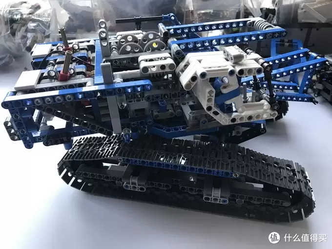 遥控乐高拼拼乐：LEGO 乐高 遥控改 42042 履带式起重机