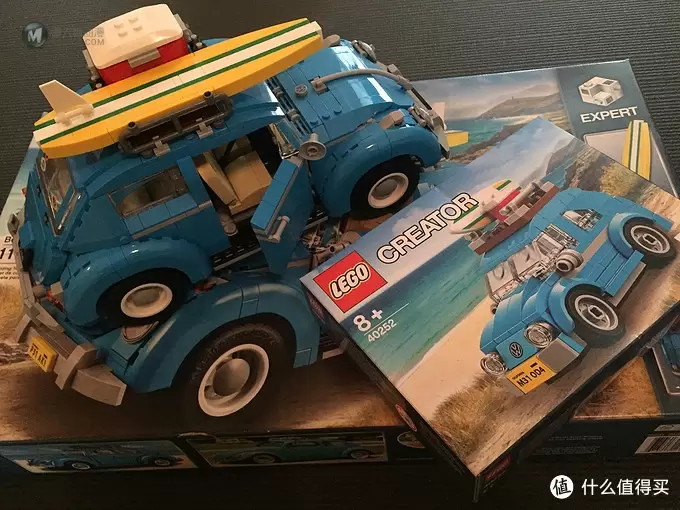 真是美艳不可方物：LEGO 乐高 10252 大众甲壳虫 & 40252 迷你甲壳虫 晒单