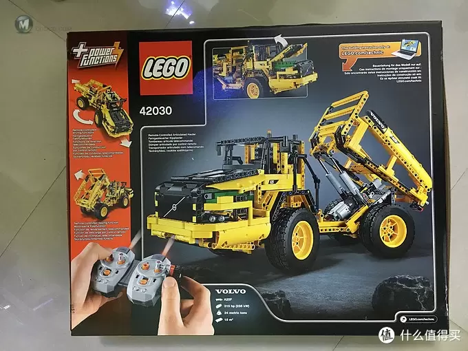 佳佳贤的乐高坑 篇五：全遥控科技旗舰 — LEGO 乐高 42030 Volvo L350F 轮式推土机