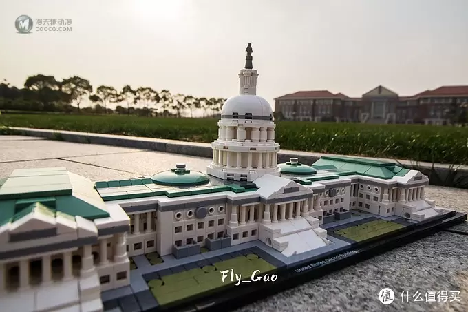 别人的乐高我来玩：入坑  LEGO 乐高 建筑系列 21030 美国国会大厦