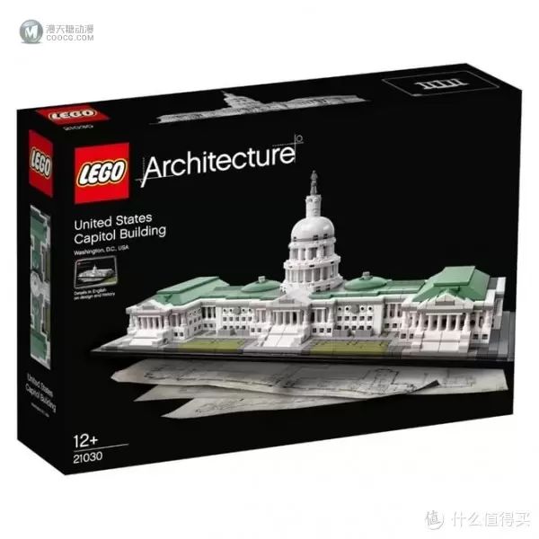 别人的乐高我来玩：入坑  LEGO 乐高 建筑系列 21030 美国国会大厦