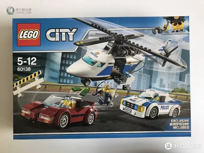 LEGO 乐高 拼拼乐 2017城市系列 60138 高速追捕