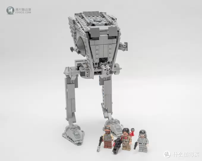 #本站首晒# 丹哥和姜导的真爱：LEGO 乐高 星球大战 75152 帝国悬浮坦克 & 75153 AT-ST 联合评测