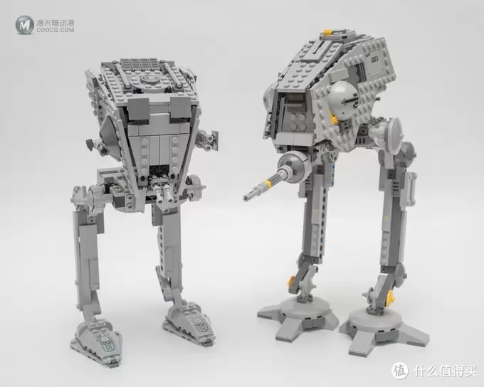 #本站首晒# 丹哥和姜导的真爱：LEGO 乐高 星球大战 75152 帝国悬浮坦克 & 75153 AT-ST 联合评测