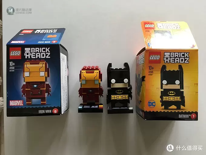 LEGO 乐高的大头萌-BRICKHEADZ系列之蝙蝠侠开箱