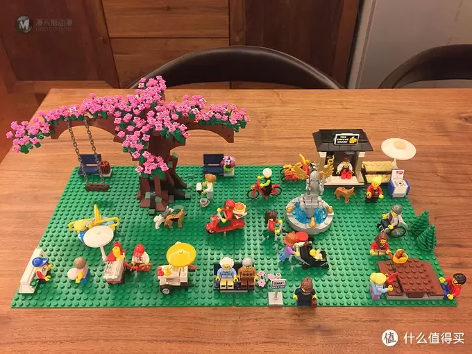 LEGO-我有一个小镇梦 篇三：春色满园关不住，一树樱花出墙来