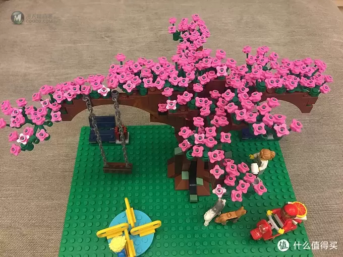 LEGO-我有一个小镇梦 篇三：春色满园关不住，一树樱花出墙来