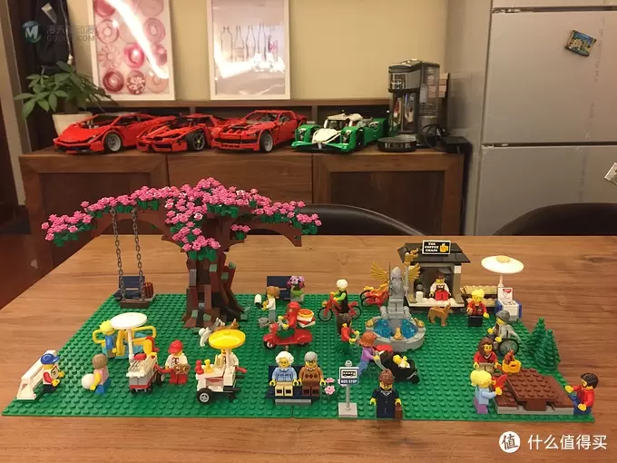 LEGO-我有一个小镇梦 篇三：春色满园关不住，一树樱花出墙来