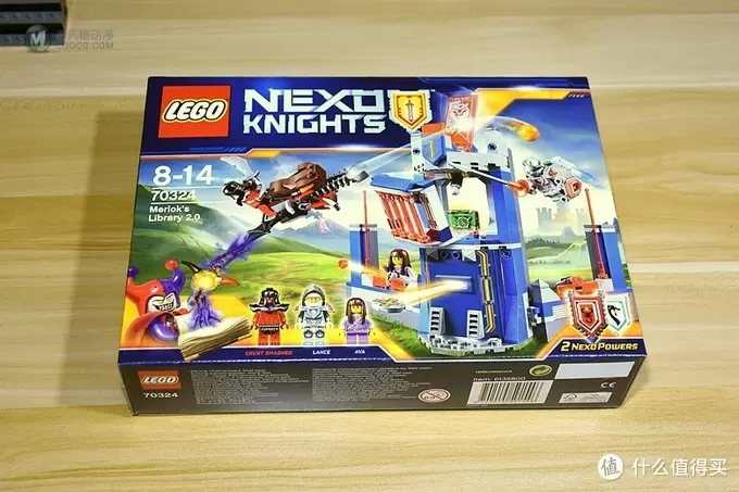 LEGO 乐高 Nexo Knights 篇九：70324   大战骑士藏书阁