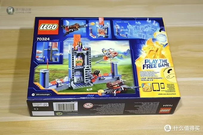 LEGO 乐高 Nexo Knights 篇九：70324   大战骑士藏书阁