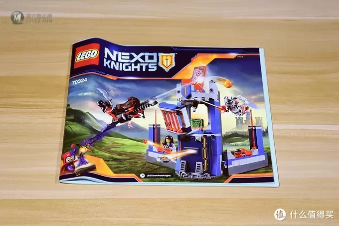 LEGO 乐高 Nexo Knights 篇九：70324   大战骑士藏书阁