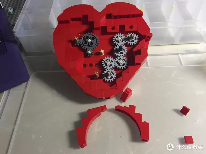 #原创新人#年年花相似，今岁礼不同—特别的情人节礼物Lego MOC Clockwork Heart为你心动