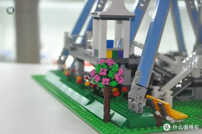 单反毁一生，LEGO穷三代 篇八十一：LEGO 乐高 10247 Ferris Wheel 摩天轮 附电动改装