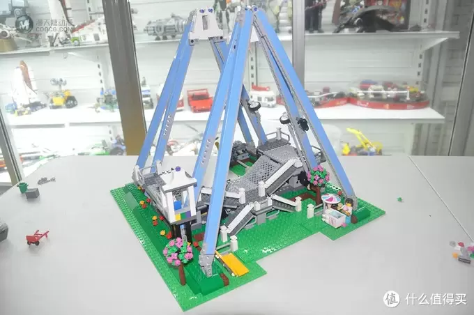 单反毁一生，LEGO穷三代 篇八十一：LEGO 乐高 10247 Ferris Wheel 摩天轮 附电动改装