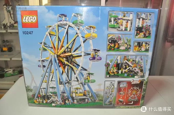 单反毁一生，LEGO穷三代 篇八十一：LEGO 乐高 10247 Ferris Wheel 摩天轮 附电动改装