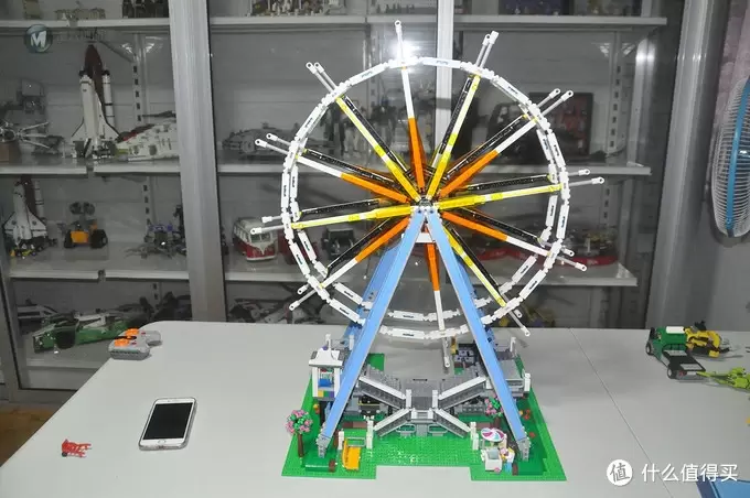 单反毁一生，LEGO穷三代 篇八十一：LEGO 乐高 10247 Ferris Wheel 摩天轮 附电动改装