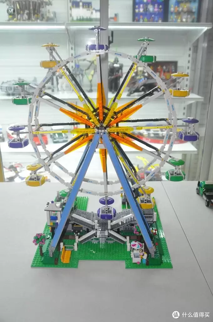 单反毁一生，LEGO穷三代 篇八十一：LEGO 乐高 10247 Ferris Wheel 摩天轮 附电动改装