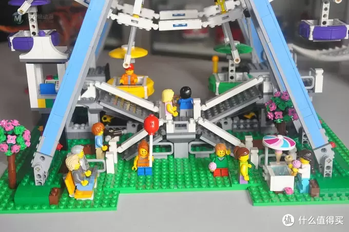 单反毁一生，LEGO穷三代 篇八十一：LEGO 乐高 10247 Ferris Wheel 摩天轮 附电动改装